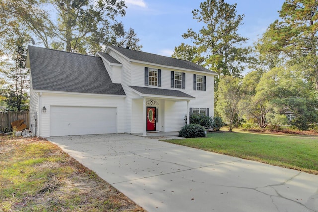 1600 Windsor Ln, Moncks Corner, SC 29461 - traditional home with an attached garage, concrete driveway, and a shingled roof