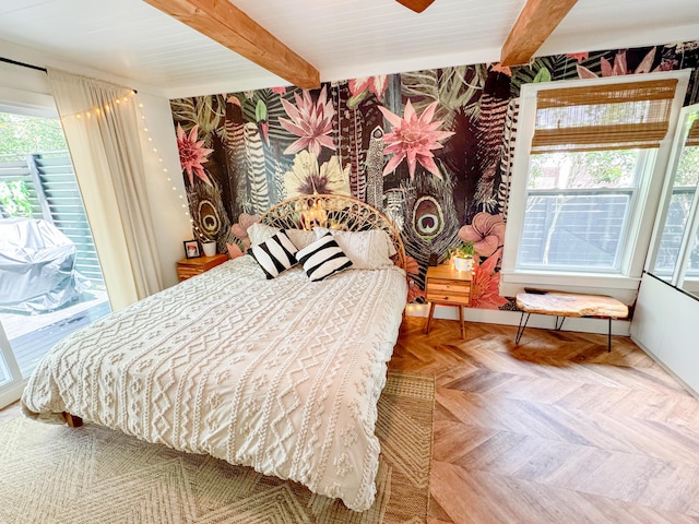 27 Fitzroy Dr, Charleston, SC 29414 - bedroom with beam ceiling