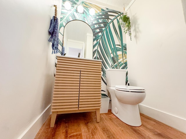 27 Fitzroy Dr, Charleston, SC 29414 - bathroom featuring toilet, wood finished floors, and baseboards