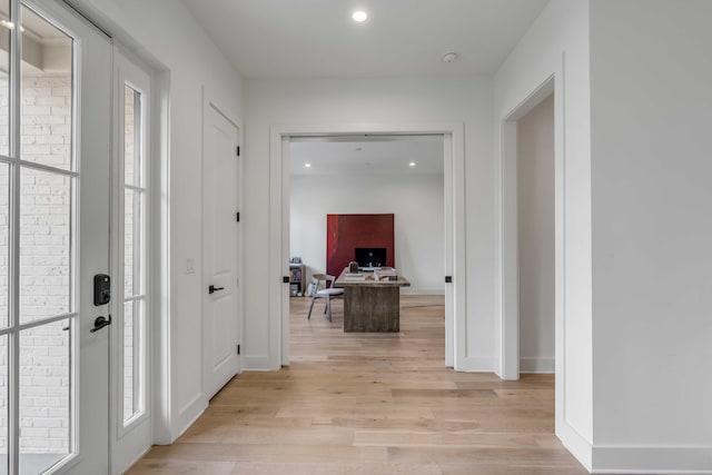 405 Spartina Ln Unit 405, Charleston, SC 29492 - entrance foyer with light wood-style floors and recessed lighting
