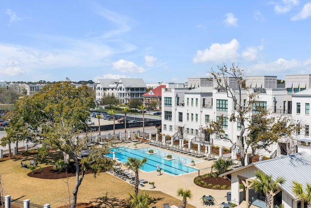 405 Spartina Ln Unit 405, Charleston, SC 29492 - community pool with a patio area