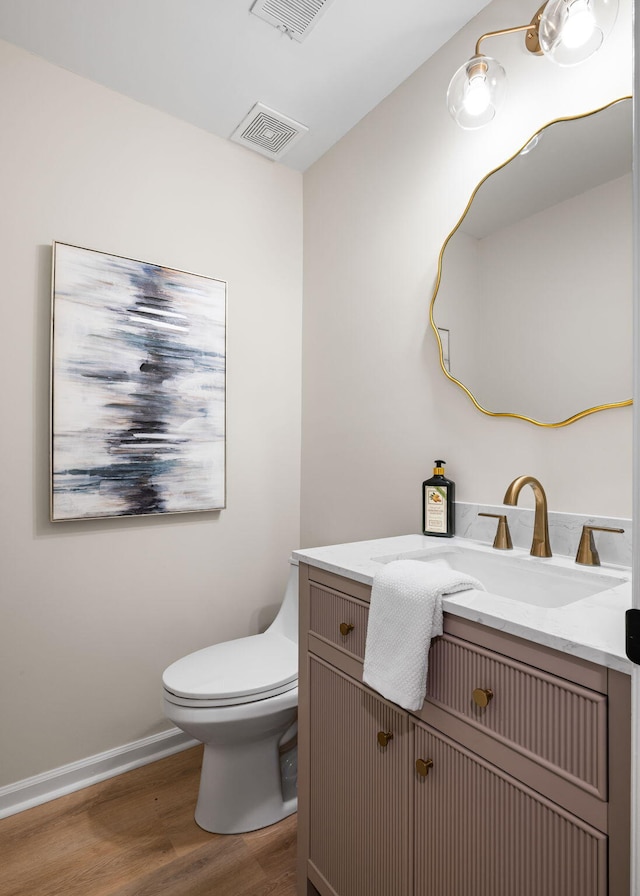1478 Diamond Blvd, Mount Pleasant, SC 29466 - bathroom with vanity and wood finished floors