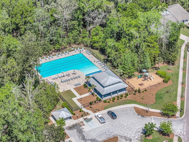 bird's eye view