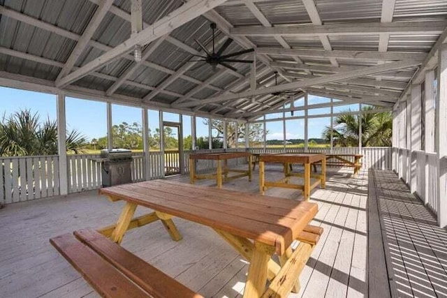 840 Forrest Dr, Charleston, SC 29492 - view of wooden deck