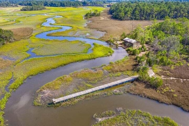 840 Forrest Dr, Charleston, SC 29492 - bird's eye view of a nearby body of water
