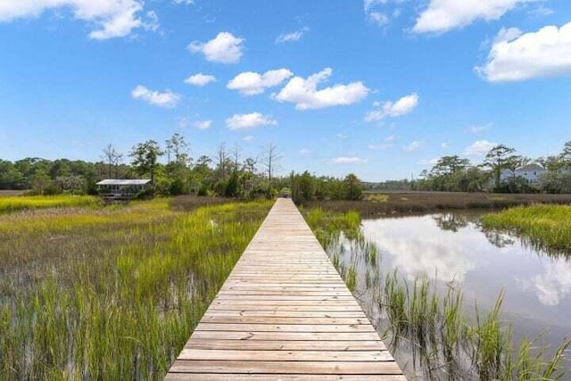 840 Forrest Dr, Charleston, SC 29492 - dock with a water view