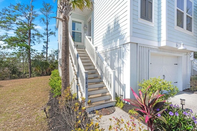 840 Forrest Dr, Charleston, SC 29492 - property entrance featuring a garage