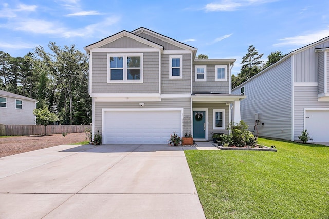 331 Saddlewood Dr, Charleston, SC 29414 - view of front of home featuring driveway, an attached garage, and board and batten siding