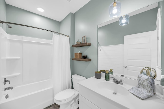 331 Saddlewood Dr, Charleston, SC 29414 - bathroom with vanity and shower / tub combo