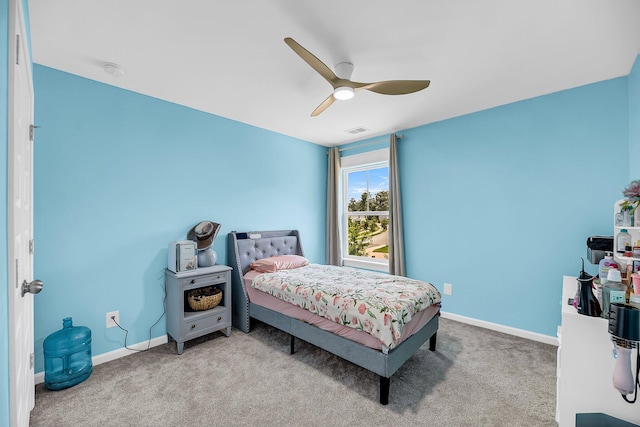 331 Saddlewood Dr, Charleston, SC 29414 - bedroom featuring carpet floors and ceiling fan