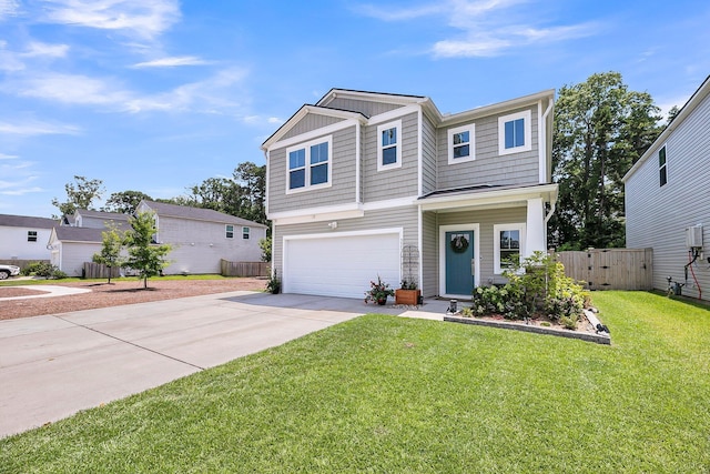 331 Saddlewood Dr, Charleston, SC 29414 - view of front of home with an attached garage and concrete driveway