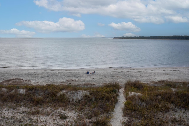 water view with local beach