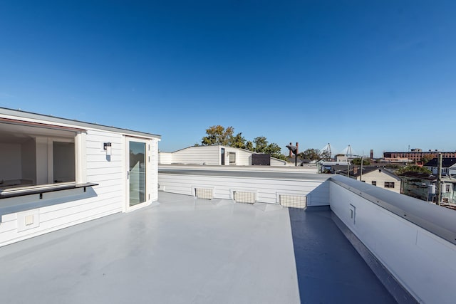 view of patio / terrace featuring a balcony