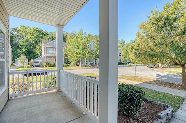 view of patio / terrace featuring a porch