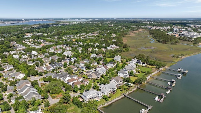 1527 Wando View St, Charleston, SC 29492 - view of property location with a large body of water and nearby suburban area