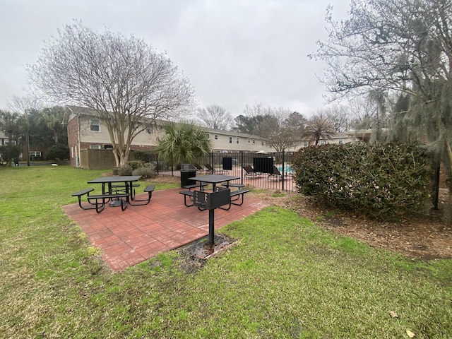 415 Parkdale Dr Unit 6D, Charleston, SC 29414 - view of yard featuring a patio
