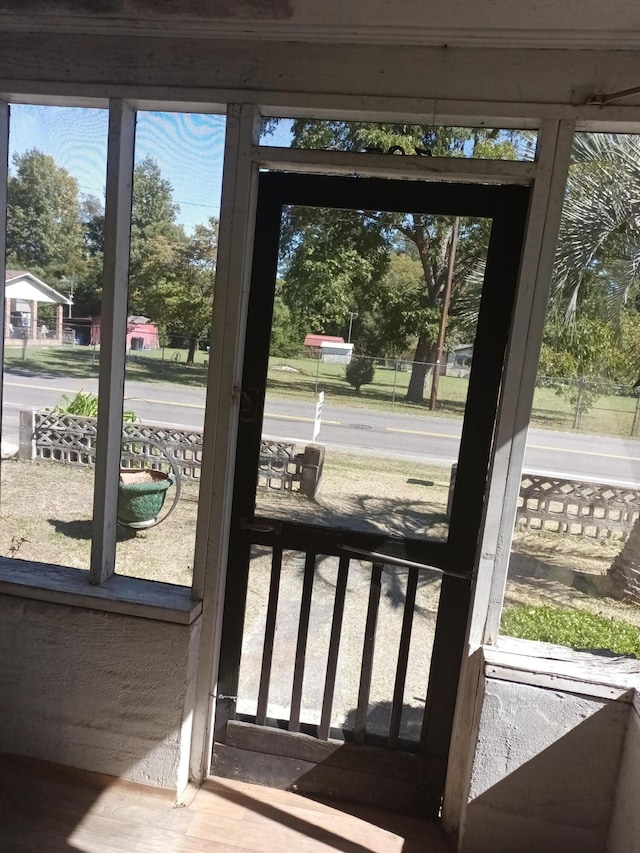 view of doorway