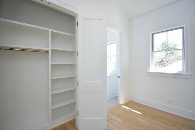 view of closet