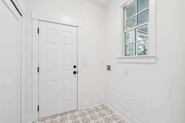 380 Tidal Reef Cir, Mount Pleasant, SC 29464 - laundry area with baseboards and hookup for a washing machine