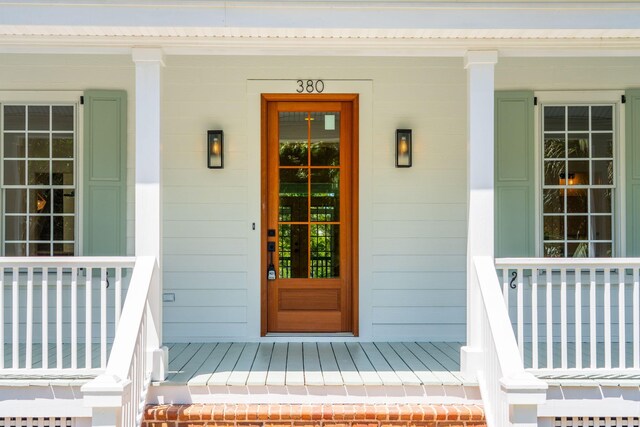 380 Tidal Reef Cir, Mount Pleasant, SC 29464 - view of exterior entry with covered porch