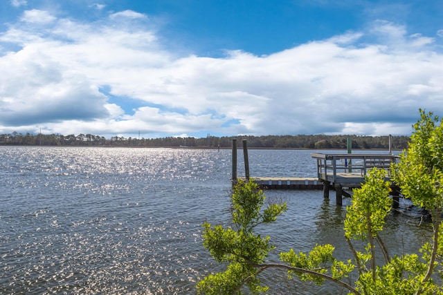 112 Berkshire Dr, Wando, SC 29492 - view of dock featuring a water view
