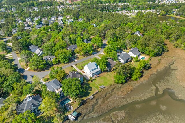 112 Berkshire Dr, Wando, SC 29492 - bird's eye view featuring a water view and a residential view