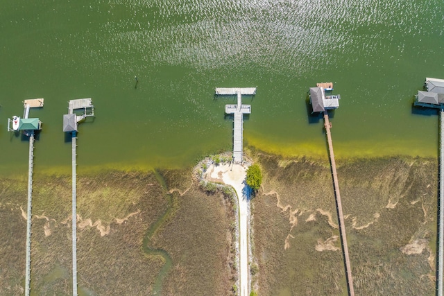 112 Berkshire Dr, Wando, SC 29492 - bird's eye view featuring a water view