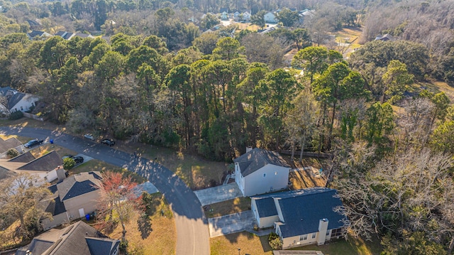 birds eye view of property featuring a residential view