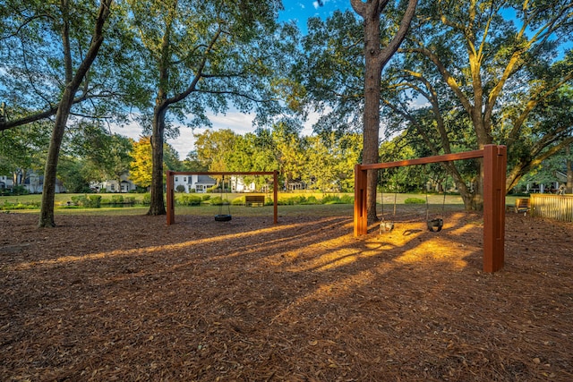 view of community playground