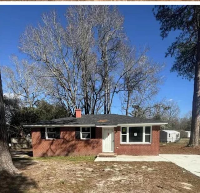 view of ranch-style house