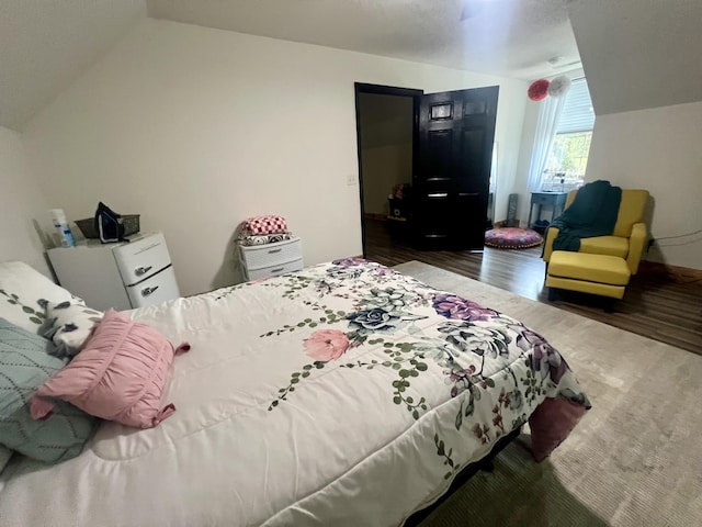 1173 Penny Creek Dr, Ruffin, SC 29475 - bedroom featuring wood finished floors and lofted ceiling