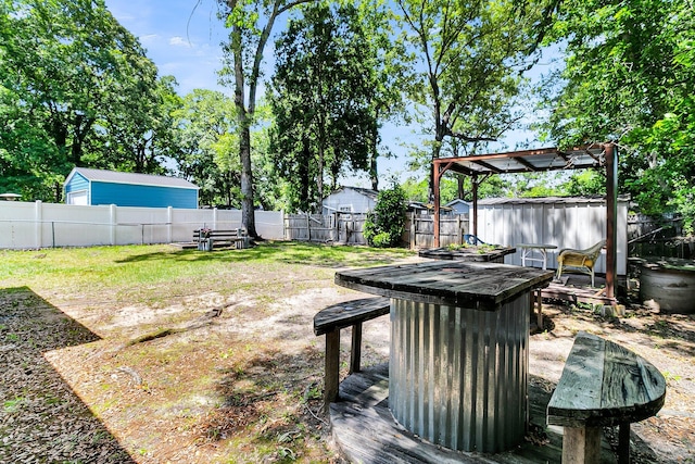 5806 Robinhood Dr, Hanahan, SC 29410 - view of fenced backyard