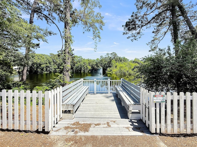 5806 Robinhood Dr, Hanahan, SC 29410 - surrounding community with a water view