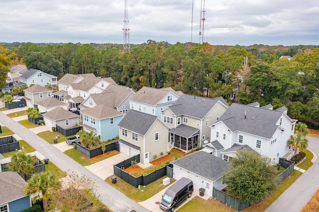 aerial view