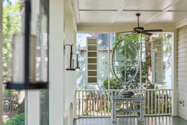 707 Royall Ave, Mount Pleasant, SC 29464 - unfurnished sunroom with plenty of natural light