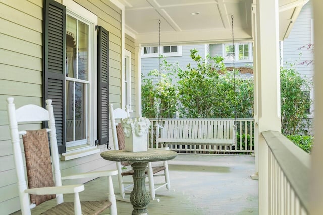 707 Royall Ave, Mount Pleasant, SC 29464 - balcony featuring covered porch