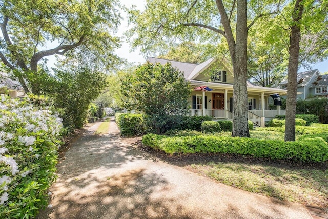 707 Royall Ave, Mount Pleasant, SC 29464 - view of side of property featuring a porch