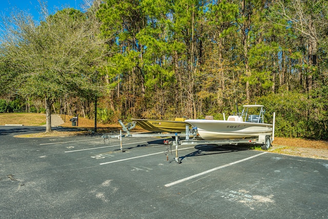 view of vehicle parking