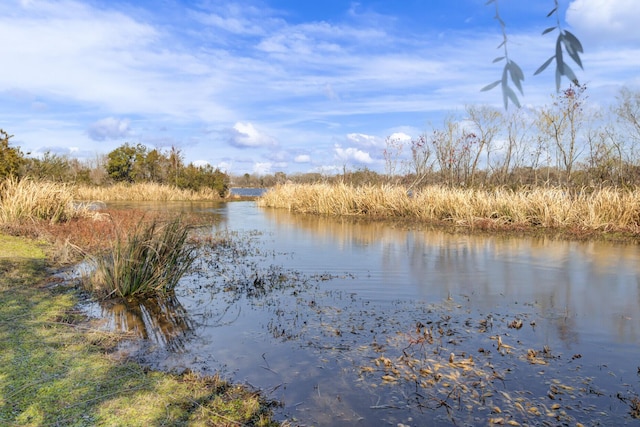 property view of water