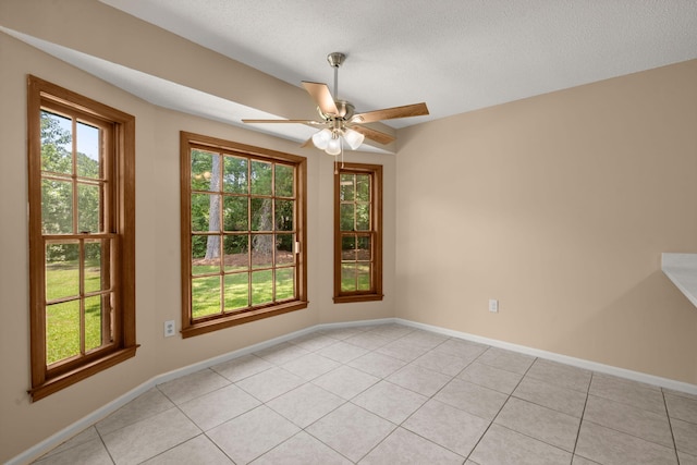 8116 Long Shadow Ln, North Charleston, SC 29406 - empty room featuring a ceiling fan and light tile patterned floors