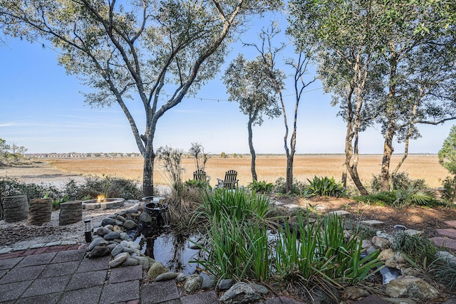520 E Huron Ave, Folly Beach, SC 29439 - view of yard featuring a fire pit