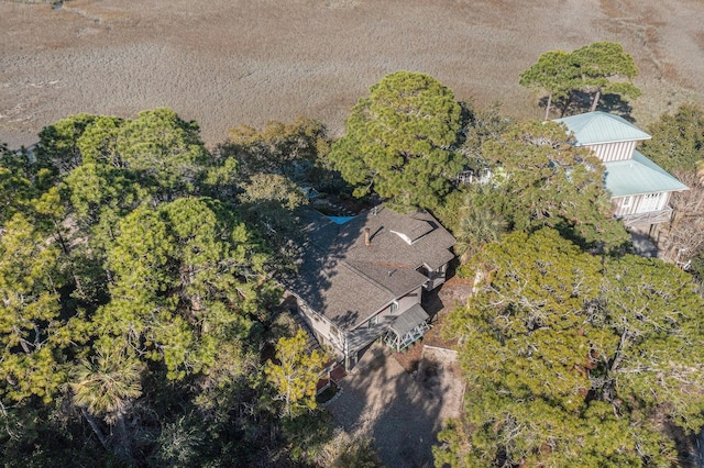 520 E Huron Ave, Folly Beach, SC 29439 - view from above of property