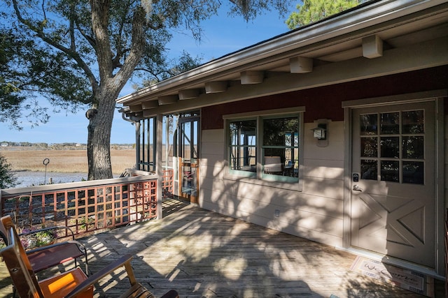 520 E Huron Ave, Folly Beach, SC 29439 - view of deck