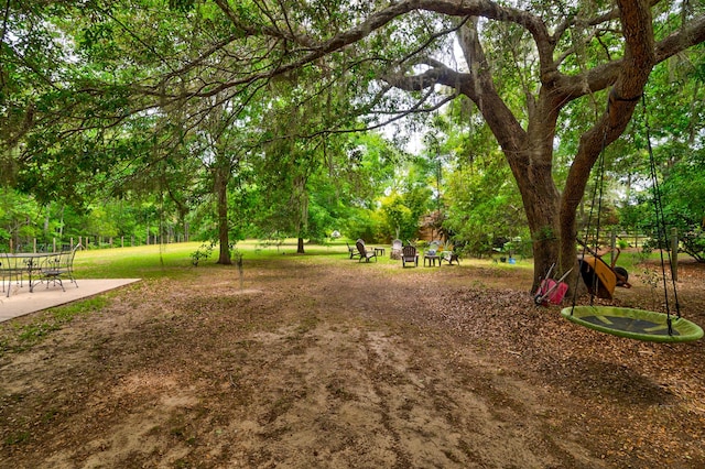 1976 Liberia Rd, Wadmalaw Island, SC 29487 - view of home's community featuring a patio area
