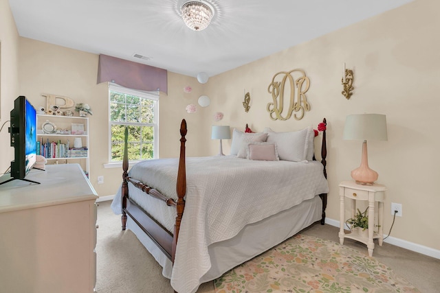 9829 English Elm St, Ladson, SC 29456 - bedroom featuring baseboards and light colored carpet