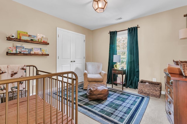9829 English Elm St, Ladson, SC 29456 - sitting room with carpet flooring, an upstairs landing, and baseboards