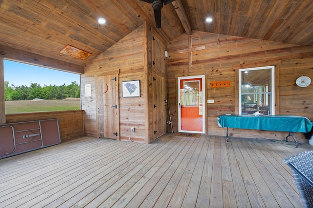5653 Wire Rd, Branchville, SC 29432 - view of wooden deck