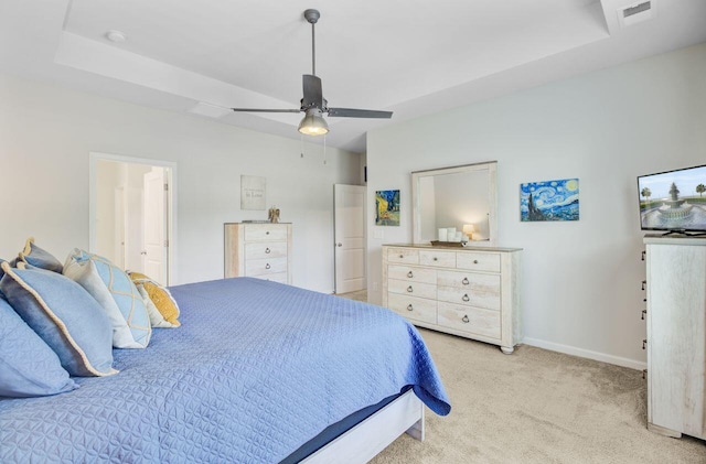 266 Torslanda Ln, Summerville, SC 29486 - carpeted bedroom with baseboards and a ceiling fan