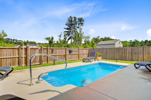 266 Torslanda Ln, Summerville, SC 29486 - view of swimming pool featuring a patio area and a fenced backyard
