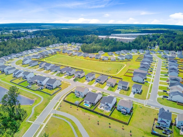 266 Torslanda Ln, Summerville, SC 29486 - aerial view of residential area featuring a nearby body of water